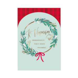 Vánoční přání - Věneček Albi