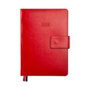 Červený manažerský diář Albi