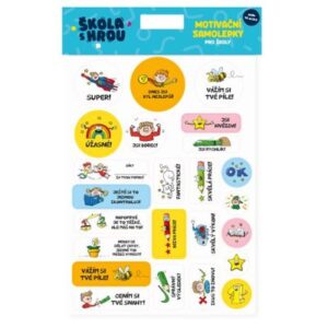 Škola s hrou: Motivační samolepky pro školy Albi