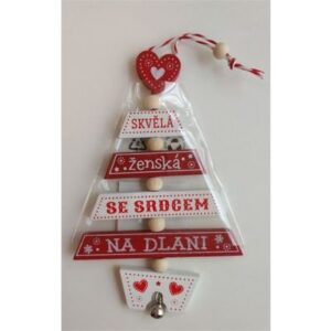 Vánoční ozdoba - Skvělá ženská Albi