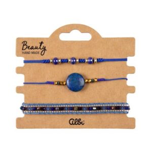 Náramky - Modrý kámen Albi