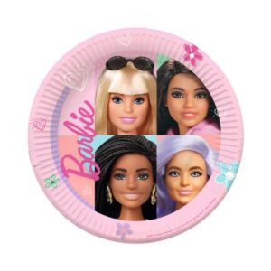 Talíře Barbie 8 ks Albi