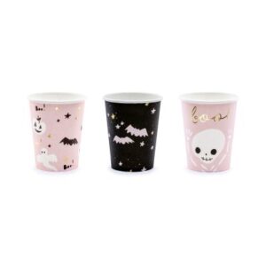 Kelímky Halloween růžové 6 ks Albi