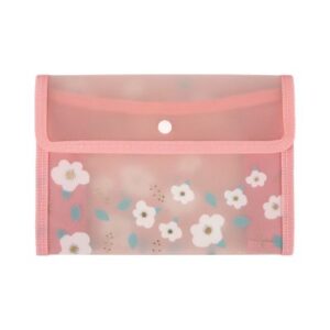 Pouzdro B6 - Růžové květiny Albi