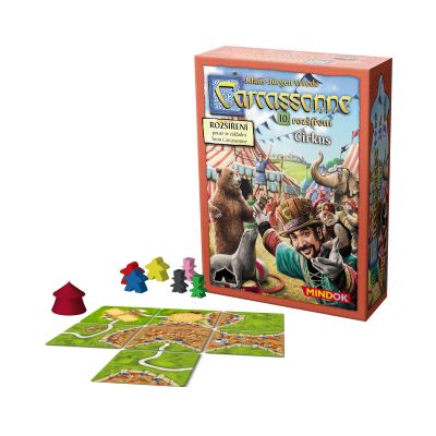 Carcassonne 10. rozšíření - Cirkus Mindok - Obrázek 3
