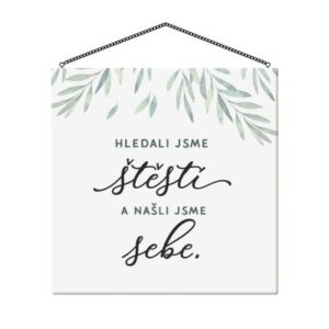 Cedulka - Hledali jsme štěstí Albi