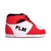 Červenobílé sneakers bačkory Albi - Image 2