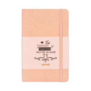 Dárkový journal blok - Nejkrásnější jméno Albi