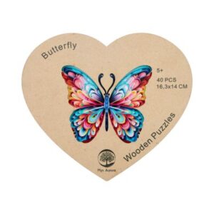 Dětské dřevěné puzzle - Motýl Albi