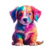 Dětské dřevěné puzzle - Štěně Albi - Image 2