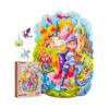Dřevěné barevné puzzle - Statečný rytíř Puzzler - Image 3