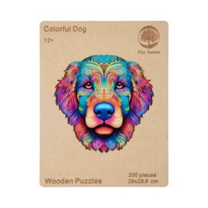 Dřevěné puzzle - Pes Albi