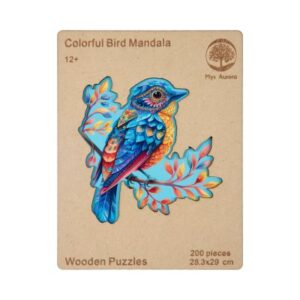 Dřevěné puzzle - Pták Albi