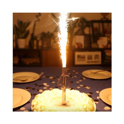 Fontána dortová Jubileum stříbrná číslo 40 Albi - Obrázek 3