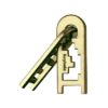 Mini Huzzle Cast - Keyhole gold Eureka - Image 2