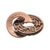 Mini Huzzle Cast - Laby antique copper Eureka - Image 2