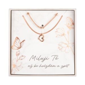Náhrdelník - Miluji Tě Albi