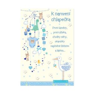 Přání k narození kluka Albi