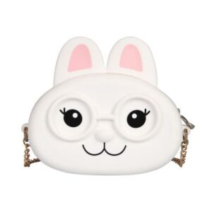 Silikonová kabelka - Bílý králík Albi