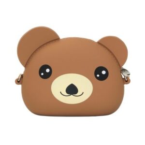 Silikonová kabelka - Hnědý medvěd Albi