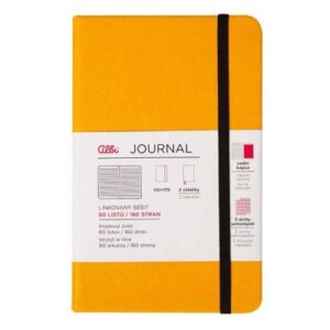 Střední journal blok - Žlutý Albi