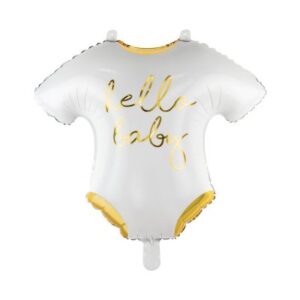 Balónek fóliový Bílé body Hello baby Albi