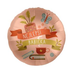 Balónek fóliový Nejlepší babička Albi