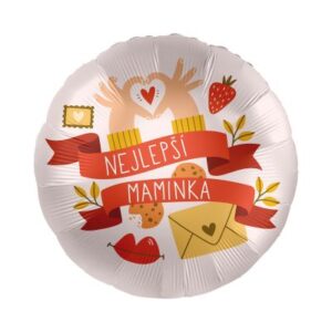 Balónek fóliový Nejlepší maminka Albi