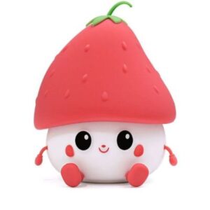 Dětská silikonová lampička - Červená jahoda Albi