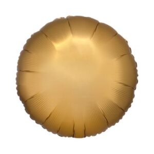 Fóliový balónek Kolo zlatá matná Albi