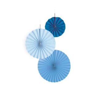 Rozety modré 3 ks Albi