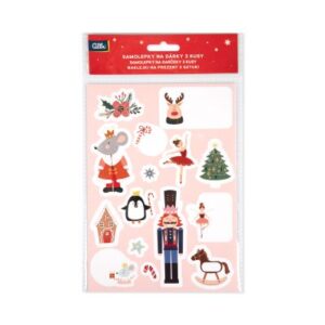 Samolepky na dárky 3 ks - Vánoce pro děti Albi
