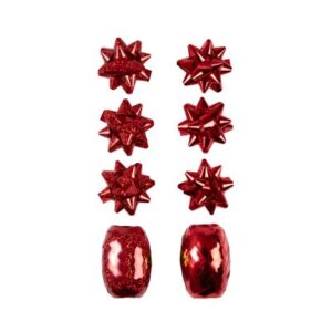 Set kokard a stuh - Červený Albi