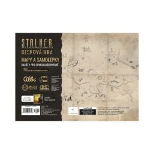 Stalker - Sada náhradních samolepek a map Albi
