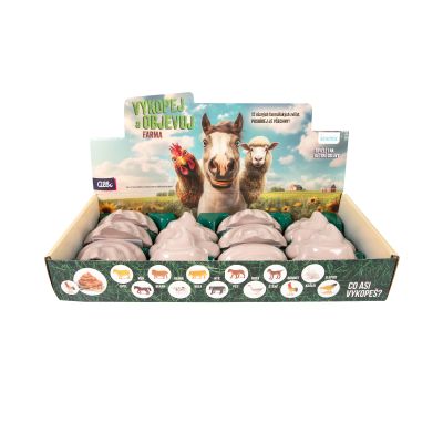 Vykopej a objevuj - Farma - set 12 ks Albi - Obrázek 2