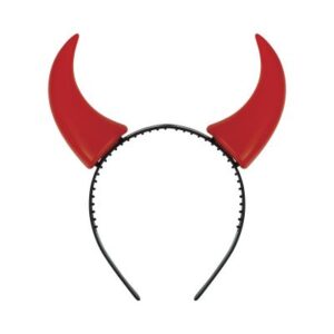 Čelenka s červenými rohy Albi