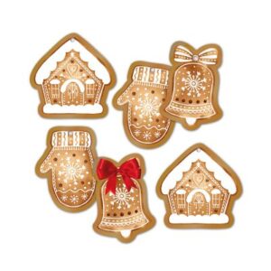 Dárková visačka 6 ks - Perníčky Albi