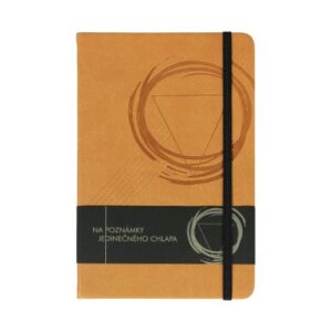 Hnědý journal blok - Jedinečný chlap Albi