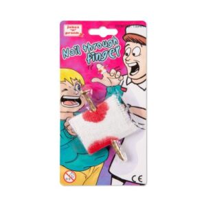 Hřebík skrz prst Albi