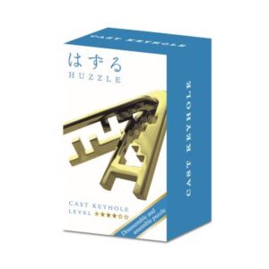 Mini Huzzle Cast - Keyhole gold Eureka
