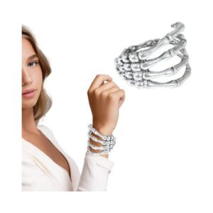 Náramek Ruka kostlivce stříbrný Albi