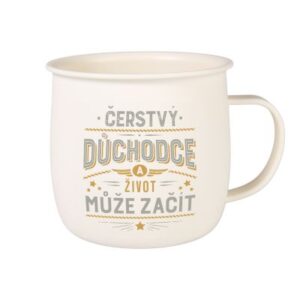 Outdoorový hrnek - Důchodce Albi