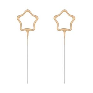 Prskavky zlaté Hvězdy 2 ks Albi