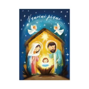 Vánoční hrací přání - Betlém Albi