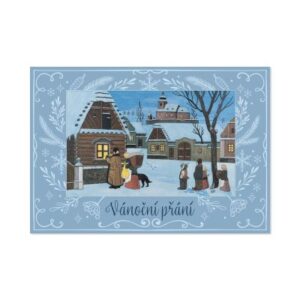 Vánoční přání Josef Lada - Koledníci Albi