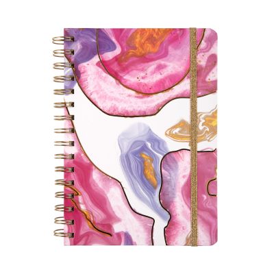 Zápisník - Růžová abstrakce Albi