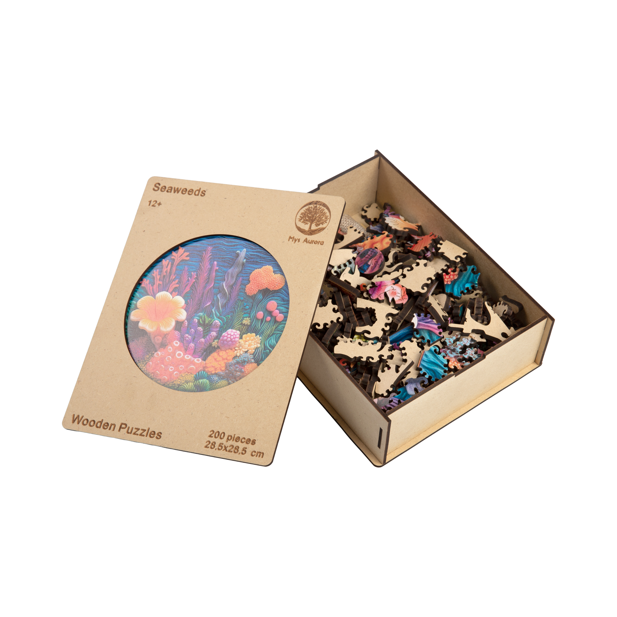 3D dřevěné puzzle - Mořský svět Albi - Obrázek 3