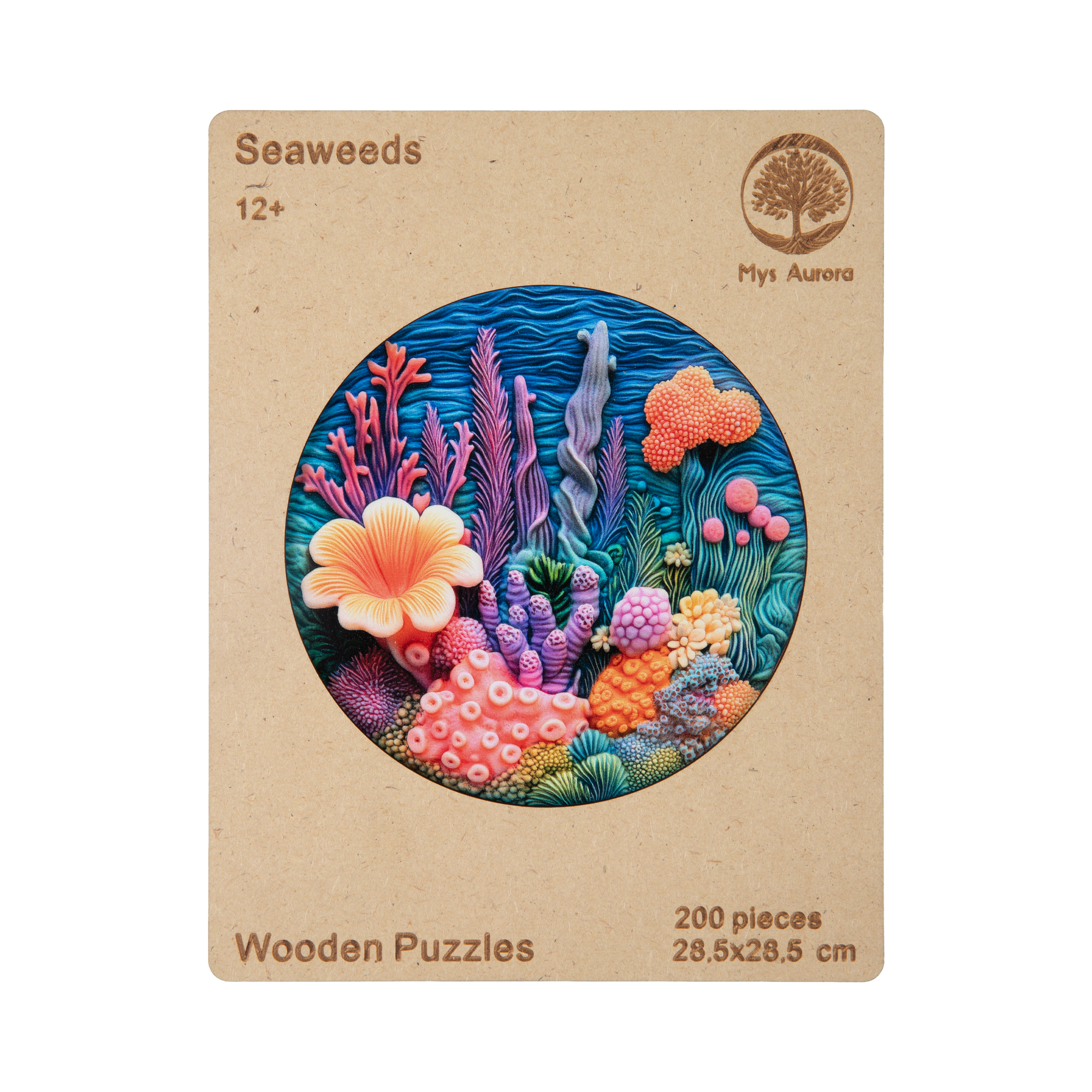 3D dřevěné puzzle - Mořský svět Albi
