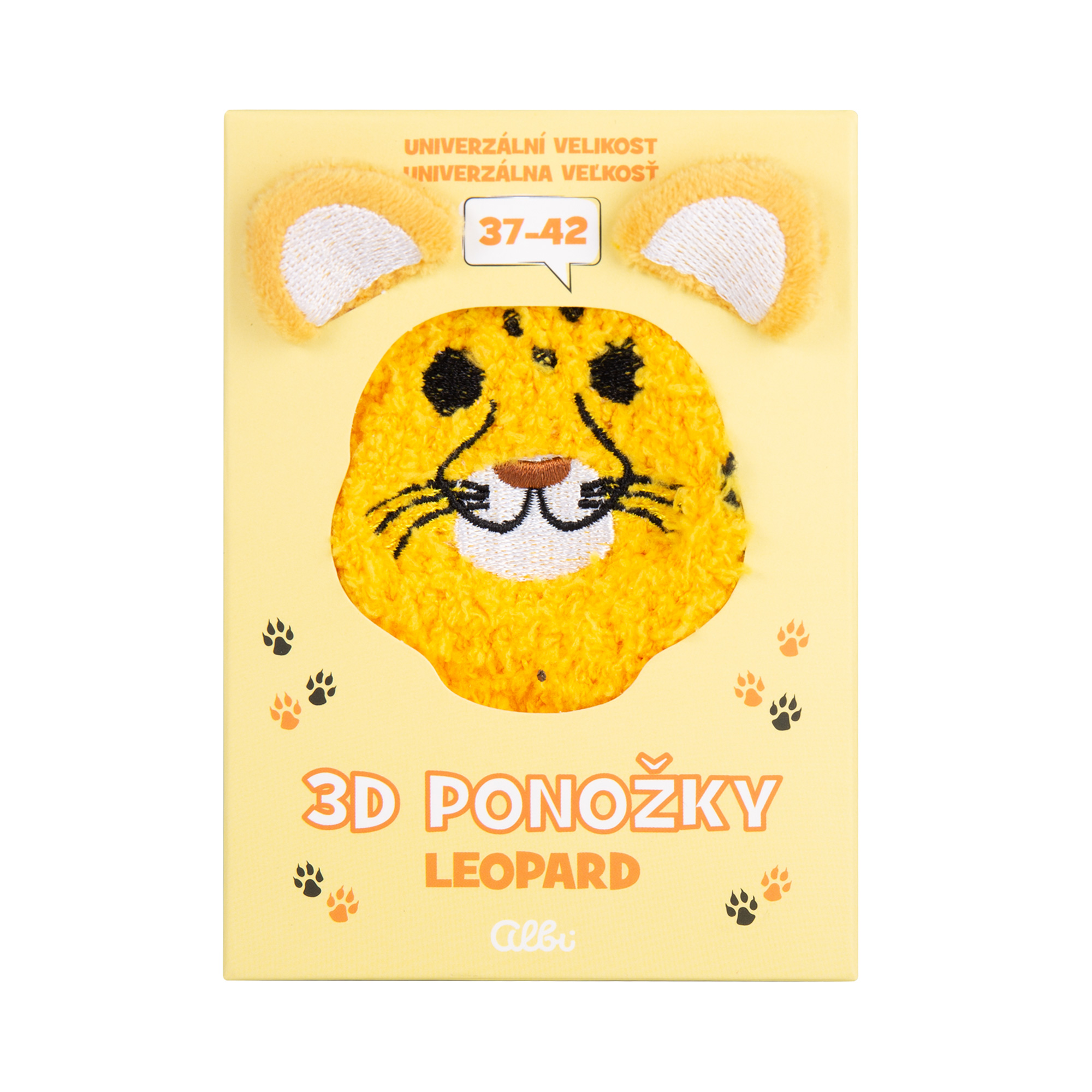3D ponožky - Leopard Albi - Obrázek 2