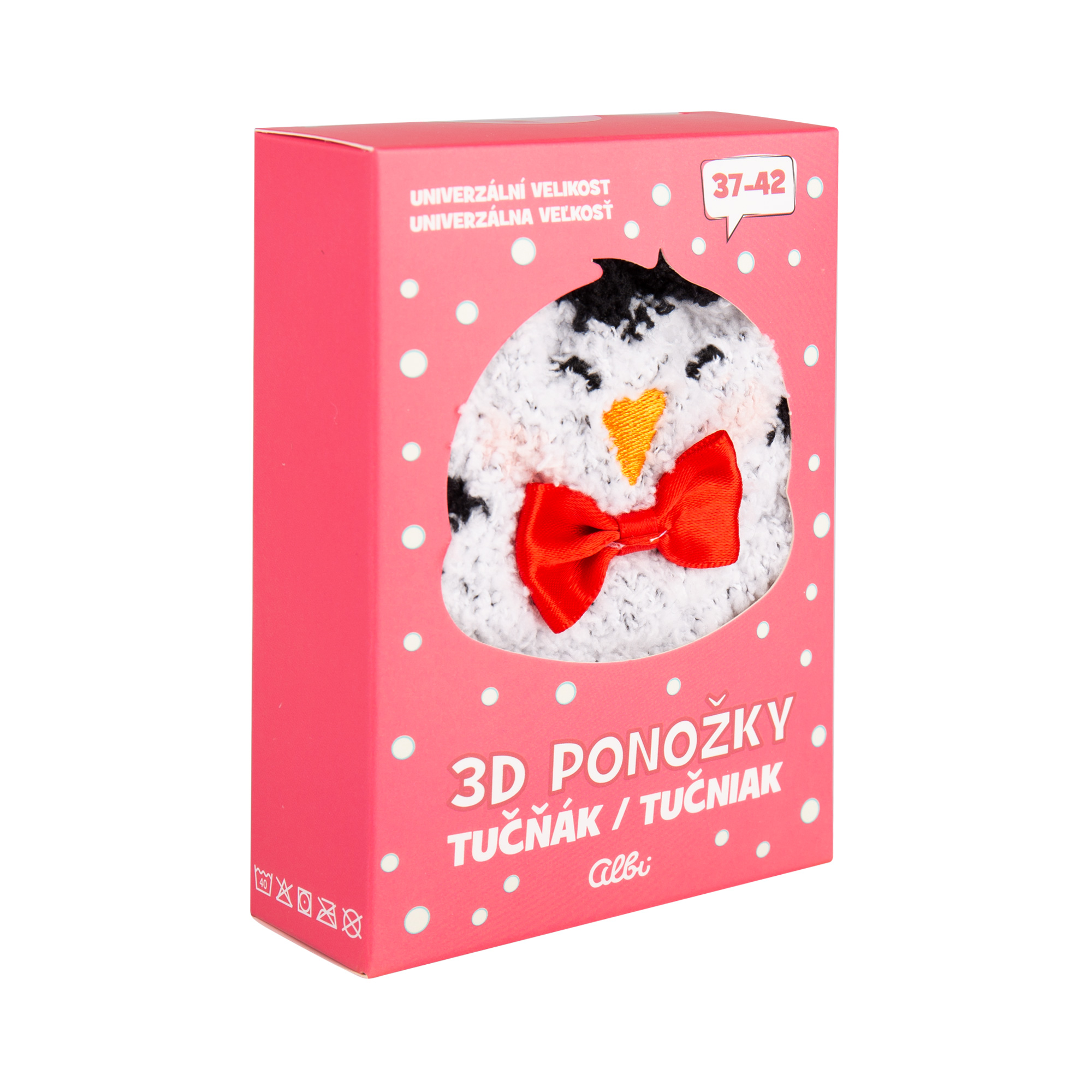 3D ponožky - Tučňák Albi